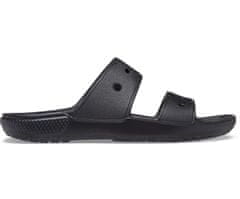 Crocs Classic Sandals Unisex, 38-39 EU, M6W8, Sandále, Šlapky, Papuče, Black, Čierna, 206761-001
