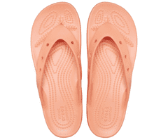 Crocs Classic Platform Flip-Flops pre ženy, 38-39 EU, W8, Žabky, Šlapky, Papuče, Papaya, Oranžová, 207714-83E