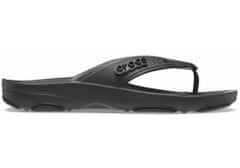 Crocs Classic All-Terrain Flip-Flops Unisex, 38-39 EU, M6W8, Žabky, Šlapky, Papuče, Black, Čierna, 207712-001