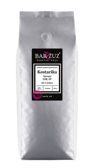 BARZZUZ Kostarika Tarrazu SHB, zrnková káva, 1000 g