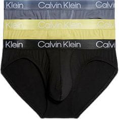 Calvin Klein 3 PACK - pánske slipy NB2969A-CBJ (Veľkosť XXL)