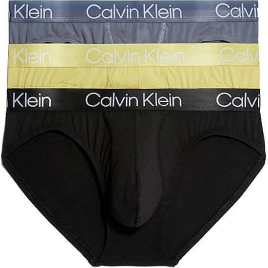 Calvin Klein 3 PACK - pánske slipy NB2969A-CBJ