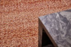 Diamond Carpets Ručne viazaný kusový koberec Fire Agate DE 4619 Orange Mix 80x150