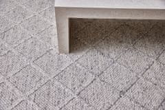 Diamond Carpets Ručne viazaný kusový koberec Old Town DE 3210 Grey Mix 80x150
