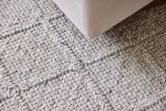 Diamond Carpets Ručne viazaný kusový koberec Old Town DE 3210 Grey Mix 80x150