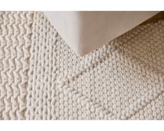 Diamond Carpets Ručne viazaný kusový koberec Geneva DE 7951 White Mix 80x150