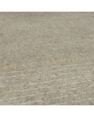 Flair Kusový ručne tkaný koberec Tuscany Textured Wool Border Natural 60x230