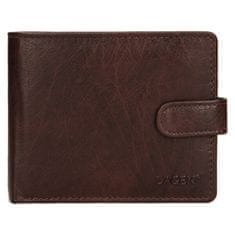 Lagen Pánska kožená peňaženka E-1036 BRN