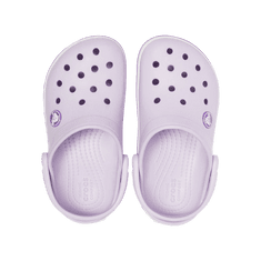 Crocs Crocband Clogs pre deti, 28-29 EU, C11, Dreváky, Šlapky, Papuče, Lavender/Neon Purple, Fialová, 207006-5P8