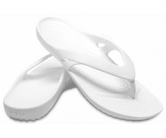 Crocs Kadee II Flip-Flops pre ženy, 36-37 EU, W6, Žabky, Šlapky, Papuče, White, Biela, 202492-100