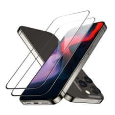 ESR Ochranné Tvrdené Sklo Tempered sklo 2-Pack iPhone 15 Pro Max Black