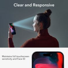 ESR Ochranné Tvrdené Sklo Tempered sklo iPhone 15 Pro Privacy