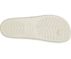 Crocs Classic Platform Flip-Flops pre ženy, 38-39 EU, W8, Žabky, Šlapky, Papuče, Bone, Béžová, 207714-2Y2