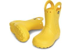 Crocs Handle It Rain Boots pre deti, 25-26 EU, C9, Gumáky, Čižmy, Yellow, Žltá, 12803-730