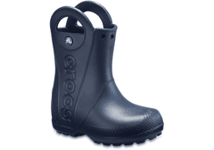 Crocs Handle It Rain Boots pre deti, 32-33 EU, J1, Gumáky, Čižmy, Navy, Modrá, 12803-410