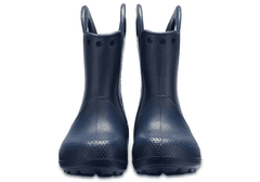 Crocs Handle It Rain Boots pre deti, 32-33 EU, J1, Gumáky, Čižmy, Navy, Modrá, 12803-410