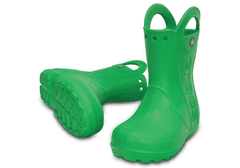 Crocs Handle It Rain Boots pre deti, 23-24 EU, C7, Gumáky, Čižmy, Grass Green, Zelená, 12803-3E8