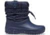 Classic Neo Puff Luxe Boots pre ženy, 36-37 EU, W6, Snehule, Čižmy, Navy, Modrá, 207312-410
