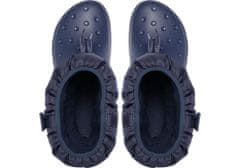 Crocs Classic Neo Puff Luxe Boots pre ženy, 41-42 EU, W10, Snehule, Čižmy, Navy, Modrá, 207312-410