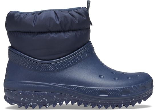 Crocs Classic Neo Puff Shorty Boots pre ženy, 41-42 EU, W10, Snehule, Čižmy, Navy, Modrá, 207311-410
