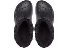Crocs Classic Neo Puff Shorty Boots pre ženy, 37-38 EU, W7, Snehule, Čižmy, Black, Čierna, 207311-001