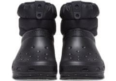 Crocs Classic Neo Puff Shorty Boots pre ženy, 36-37 EU, W6, Snehule, Čižmy, Black, Čierna, 207311-001