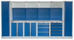 AHProfi Kvalitný PROFI BLUE dielenský nábytok 3920 x 495 x 2000 mm - MTGS1300BB9