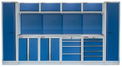AHProfi Kvalitný PROFI BLUE dielenský nábytok 3920 x 495 x 2000 mm - MTGS1300BB8