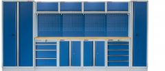 AHProfi Kvalitný PROFI BLUE dielenský nábytok 4235 x 495 x 2000 mm - MTGS1300AA6