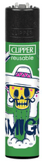 Clipper 1ks Sticker Skulls 4