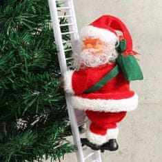 HOME & MARKER® Šplhajúca sa vianočná dekorácia Santa | LADDERSANTA