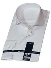 Cappon Brand Košeľa biela DLHÝ RUKÁV OVERSIZE veľkosť 3XL