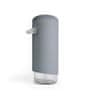 Dávkovač Clever mydlovej peny, ABS + odolný PETG plast - šedý, 360 ml, RAN9648