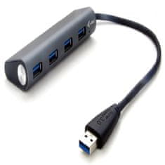 USB 3.0 HUB 4-port + napájací adaptér
