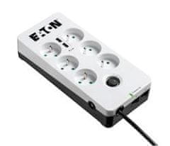 EATON Protection Box 6 USB Tel @ FR, prepäťová ochrana, 6 výstupov, zaťaženie 10A, tel., 2x USB port