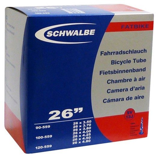 Schwalbe Duša SV13J FatBike 26"x3.50-4.80 (90/120-559) FV/40mm