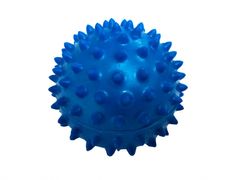 Loptička masážny ježko 70mm modrý