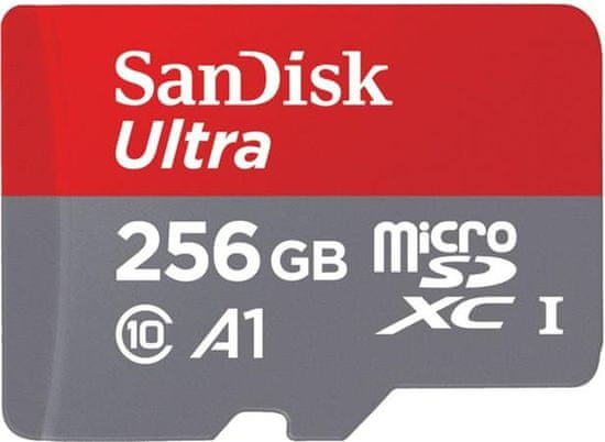 SanDisk Ultra/micro SDHC/256GB/150MBps/UHS-I U1/Class 10/+ Adaptér