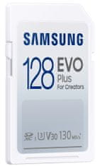 SAMSUNG EVO Plus SDXC 128GB / CL10 UHS-I U3 / V30