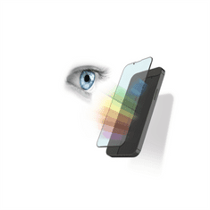 HAMA Anti-Bluelight+Antibacterial, 3D ochranné sklo pre Apple iPhone 13/13 Pro
