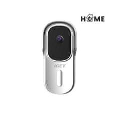 iGET HOME Doorbell DS1 White - Inteligentný batériový videozvonček