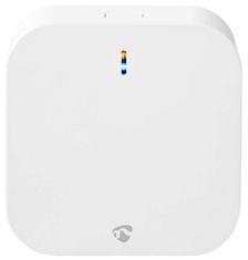 Nedis Wi-Fi múdra brána/ sieťové napájanie/ 50 zariadení/ Android & iOS/ Zigbee/ SmartLife/ biela