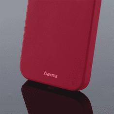 HAMA MagCase Finest Feel PRO, kryt pre Apple iPhone 14 Pro, červený