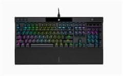 Corsair herná klávesnica K70 RGB PRE RGB LED OPX PBT Keycaps čierna