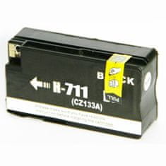 Oem Atrament CZ133A (No.711) kompatibilný čierny pre HP (80ml)