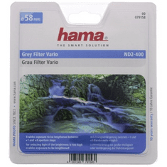 HAMA filter sivý Vario ND2-400, 58 mm