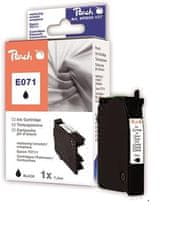 Peach kompatibilný cartridge Epson T0711, black, 8,4 ml