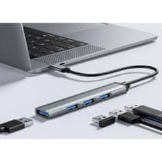 Izoxis HUB USB- 4 porty 3.0 + 2.0 Izoxis 21940