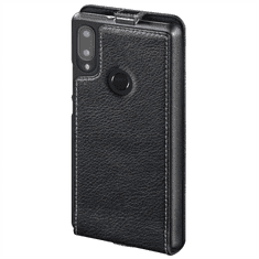 HAMA Smart Case, vyklápacie puzdro pre Huawei P smart, kožené, čierne