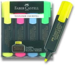 Faber-Castell Zvýrazňovač Textliner 1548 sada 4 farieb